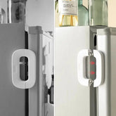 Child Safety Fridge Lock – Self Adhesive Baby Proof Lock for Refrigerator, Cabinets & Drawers | Strong, Easy Installation BuyMarto