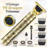 T9 Trimmer - Vintage T9 Gold Hair Trimmer - Premium Body Dragon Shape T9 Hair Trimmer Plastic Body BuyMarto