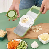 5in1 Vegetable Cutter | Multifunctional Stainless Steel Vegetable Cutter & Slicer | Kitchen Tool BuyMarto