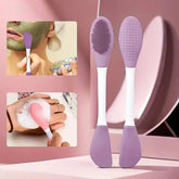 Silicone Facial Cleanser Brush (1 PCS) – Soft Face Cleaning & Exfoliating Brush | Deep Pore Cleansing Tool (Random Color) BuyMarto