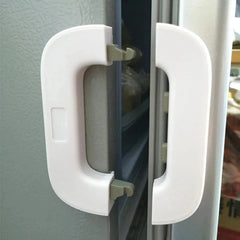 Child Safety Fridge Lock – Self Adhesive Baby Proof Lock for Refrigerator, Cabinets & Drawers | Strong, Easy Installation BuyMarto