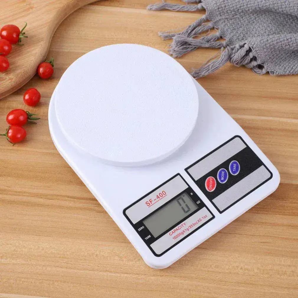 Digital Kitchen Weight Scale | 10 kg Capacity | Measures in g & oz | Without LED BuyMarto