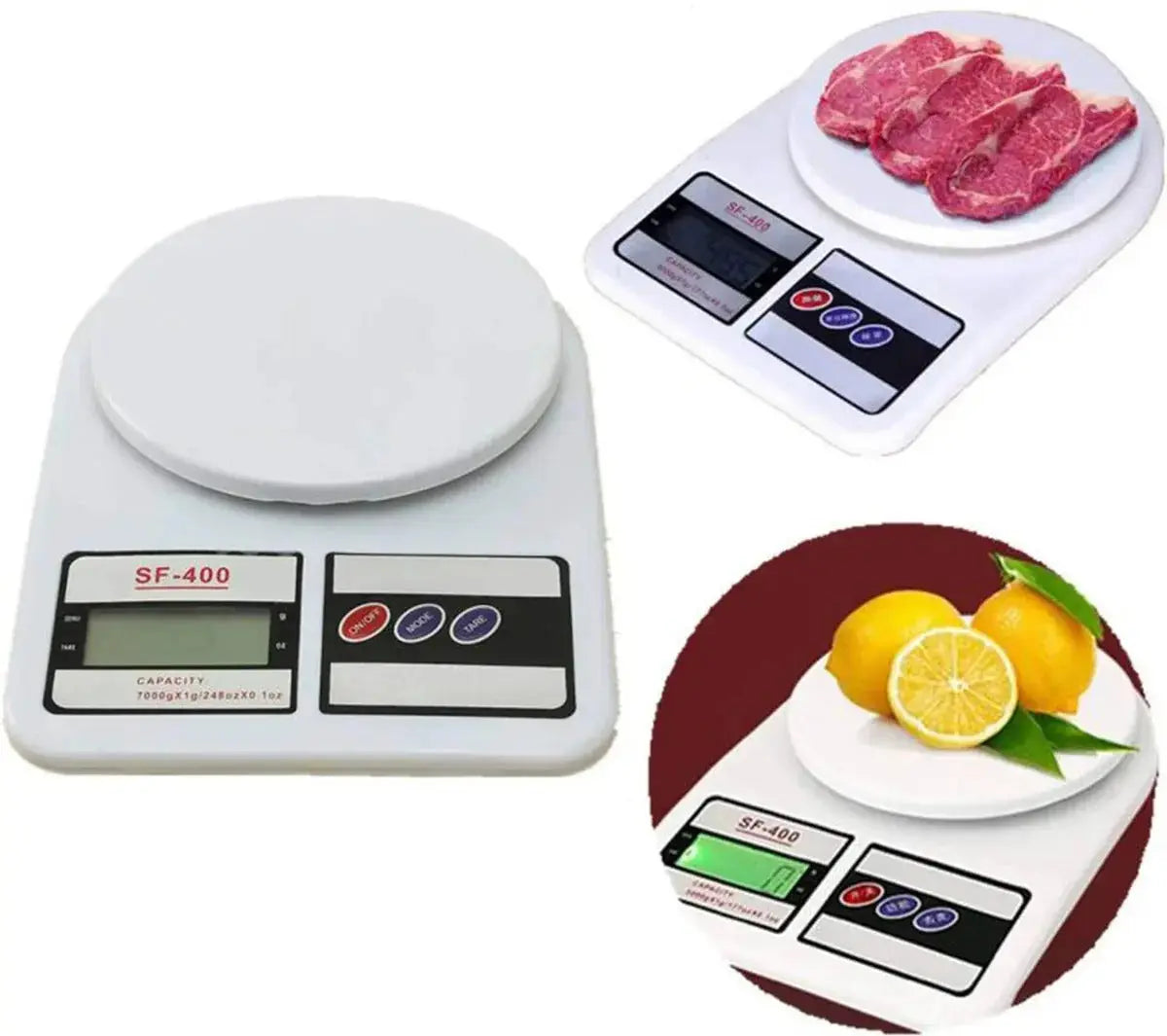 Digital Kitchen Weight Scale | 10 kg Capacity | Measures in g & oz | Without LED BuyMarto