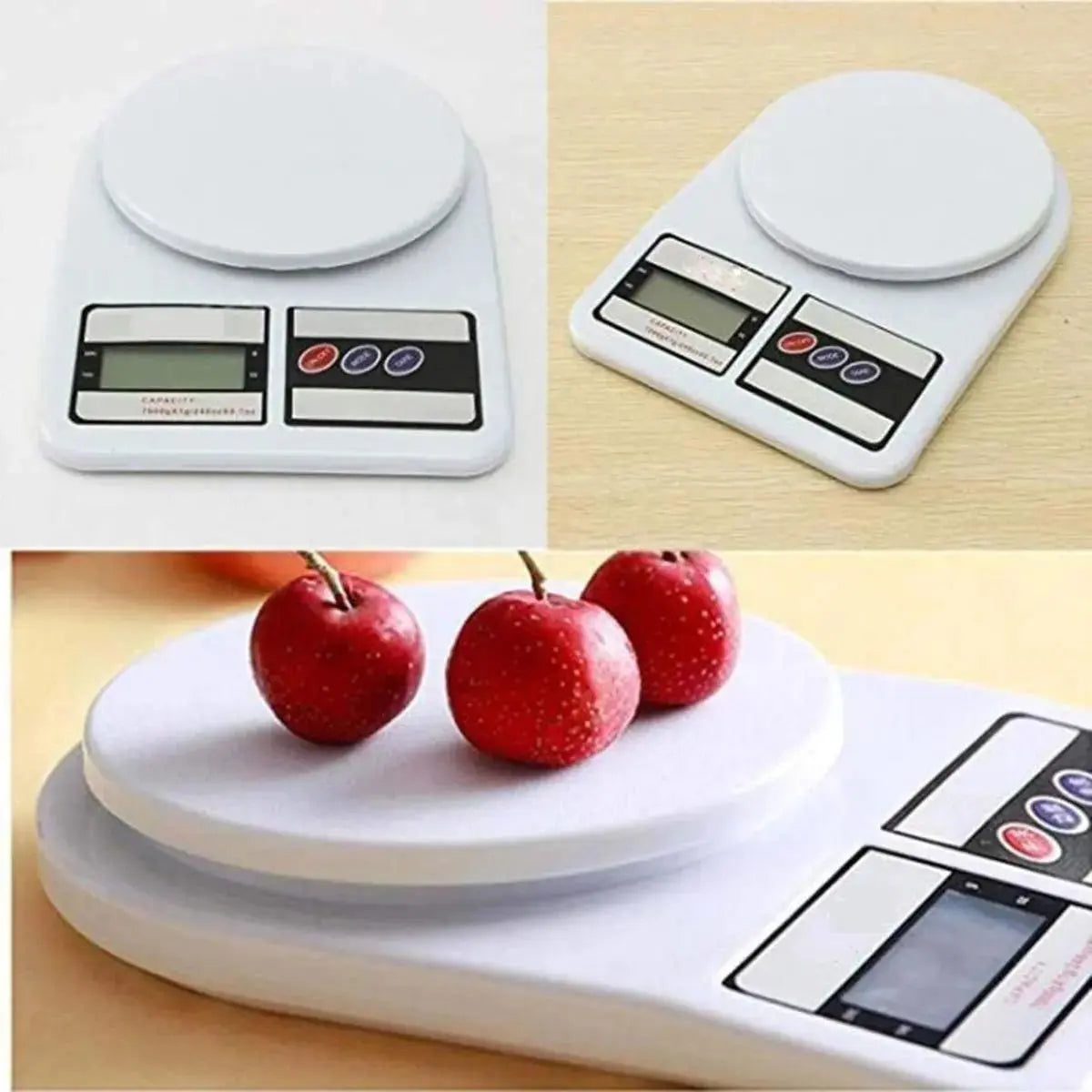 Digital Kitchen Weight Scale | 10 kg Capacity | Measures in g & oz | Without LED BuyMarto