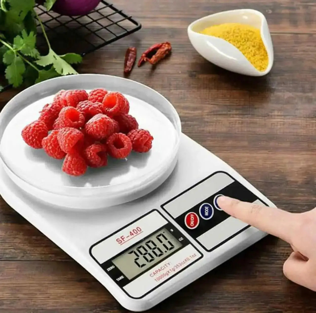 Digital Kitchen Weight Scale | 10 kg Capacity | Measures in g & oz | Without LED BuyMarto