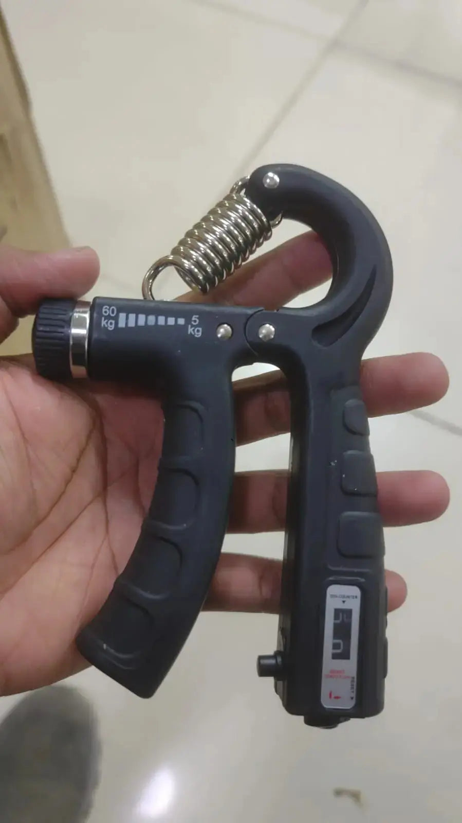 Adjustable Exerciser Hand Gripper With Counter Strengthener Adjustable Resistance Wrist Strengthener Strength Trainer Providing Durable Quality Comfortable Use (Random Color) BuyMarto
