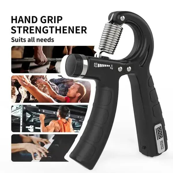 Adjustable Exerciser Hand Gripper With Counter Strengthener Adjustable Resistance Wrist Strengthener Strength Trainer Providing Durable Quality Comfortable Use (Random Color) BuyMarto