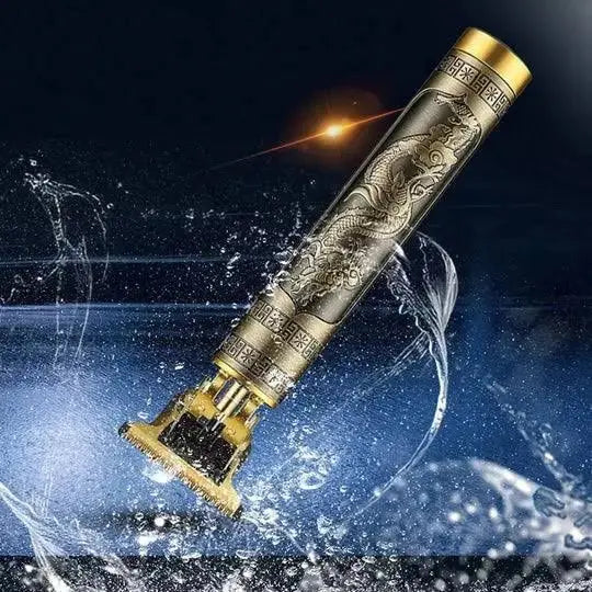 T9 Trimmer - Vintage T9 Gold Hair Trimmer - Premium Body Dragon Shape T9 Hair Trimmer Plastic Body BuyMarto