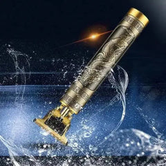 T9 Trimmer - Vintage T9 Gold Hair Trimmer - Premium Body Dragon Shape T9 Hair Trimmer Plastic Body BuyMarto