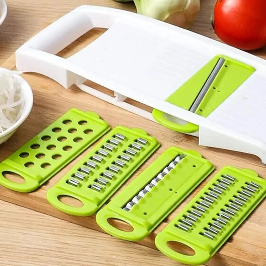 5in1 Vegetable Cutter | Multifunctional Stainless Steel Vegetable Cutter & Slicer | Kitchen Tool BuyMarto