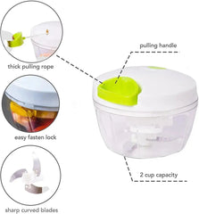 Best Quality Manual Spin Cutter For Kitchen Hand Pulled Chopper Grinder Slicer For Vegetables Fruits Onions Garlic And Salad BuyMarto